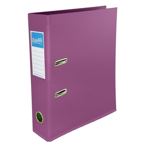 Lever Arch File PVC A4 70mm Bantex Fruits Plum Purple